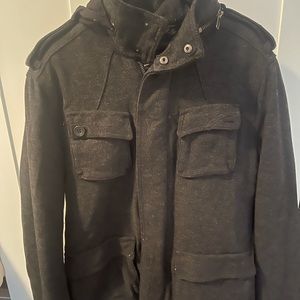 H&M warm gray coat